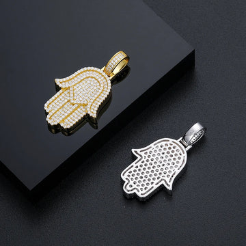 Hamsa Hand Pendant S925